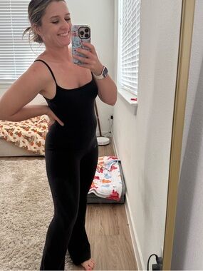 Black Wilfred Jumpsuit - Sleek, Stretchy Fit